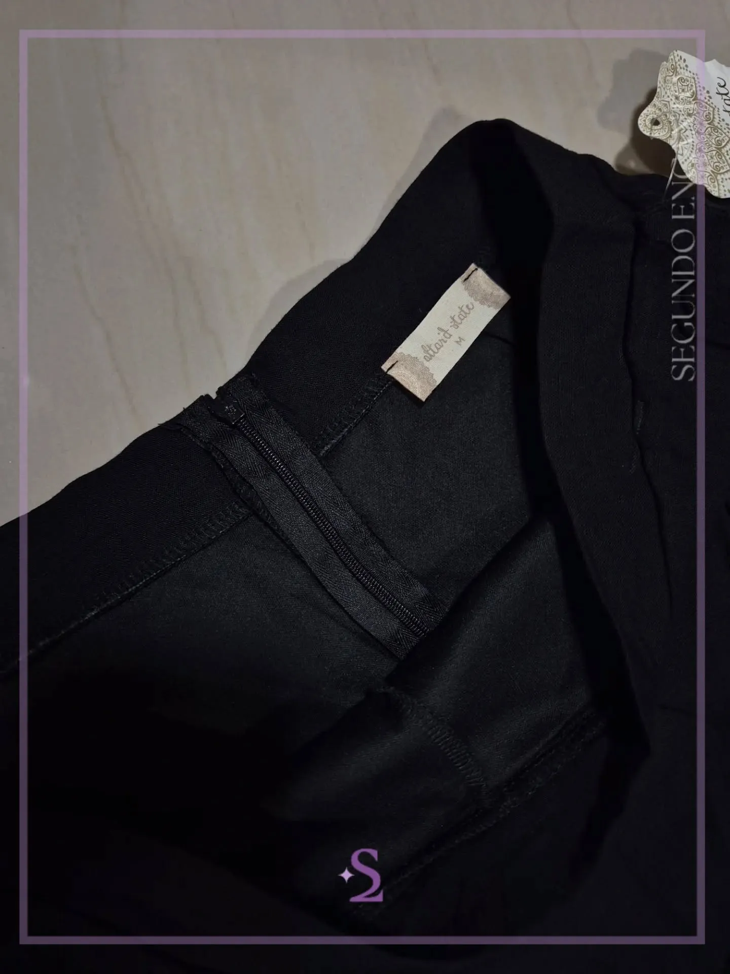 Faldashort M color negro nuevo - Image 2