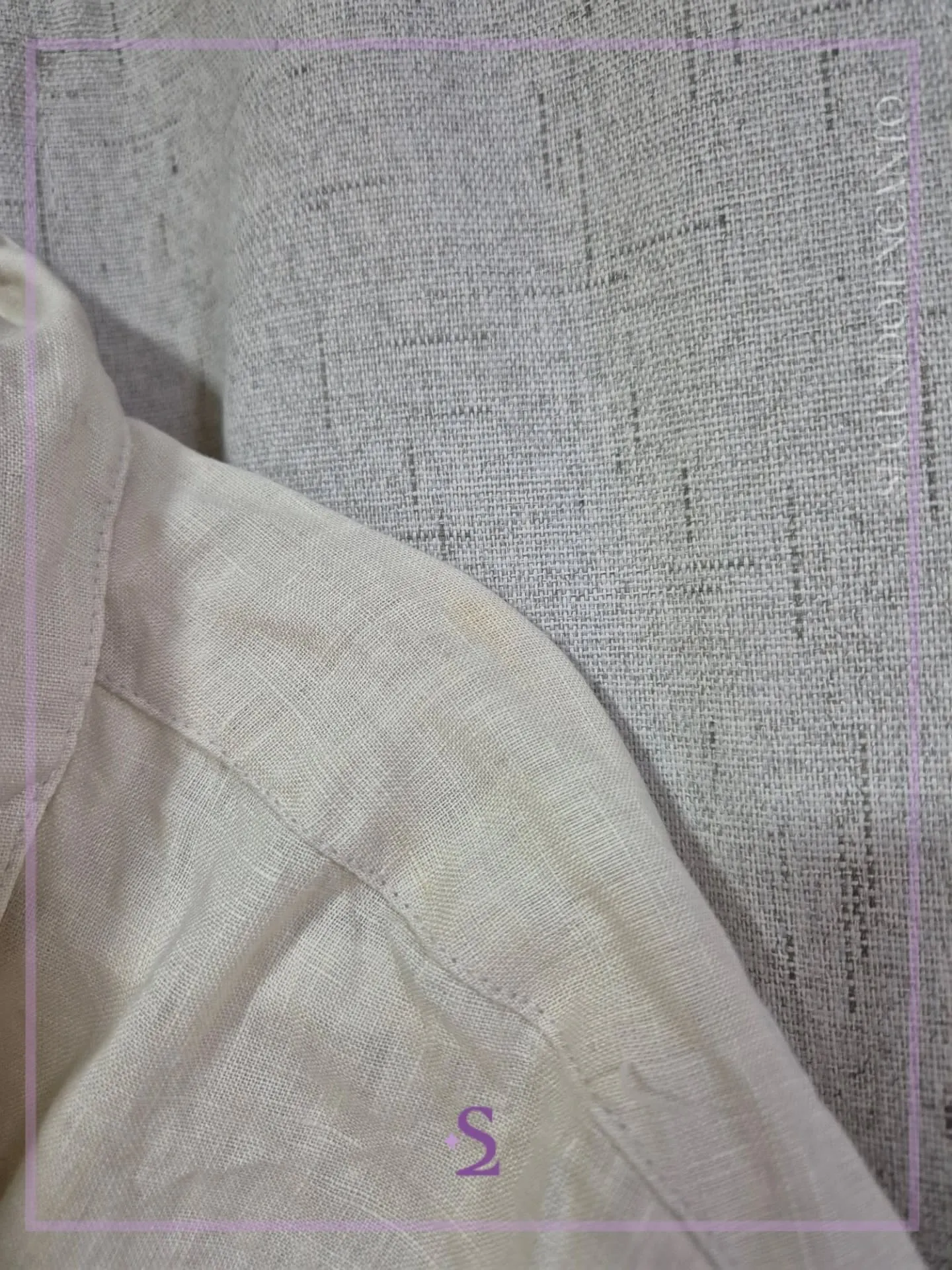 Camisa de lino L - Image 3