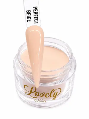 ACRILICO PERFECT BEIGE LOVELY NAILS