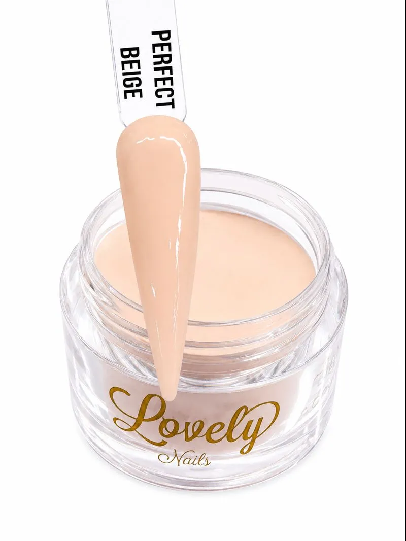 ACRILICO PERFECT BEIGE LOVELY NAILS - imagen 1