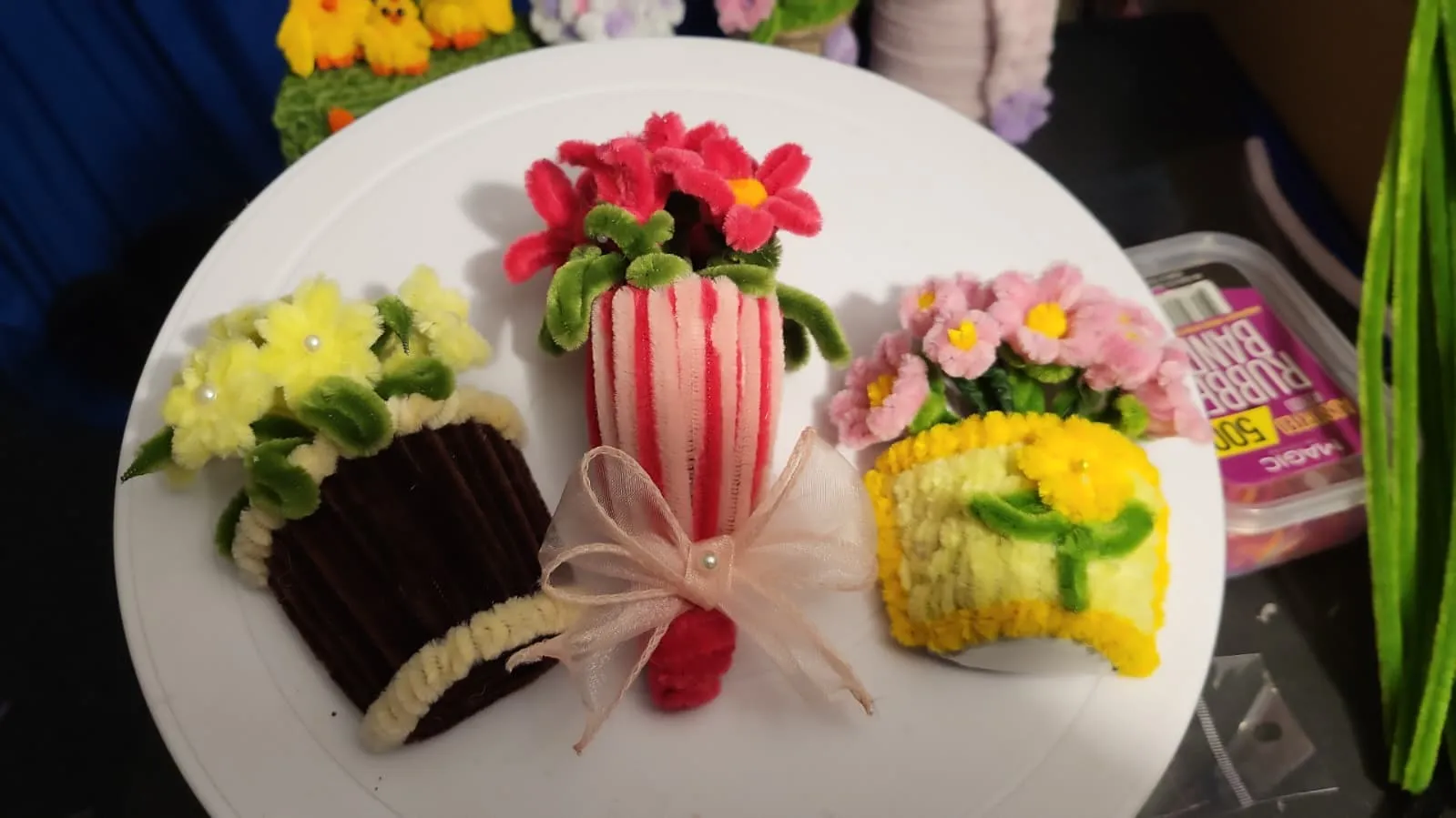 Handmade Floral Fridge Magnets - Image 2