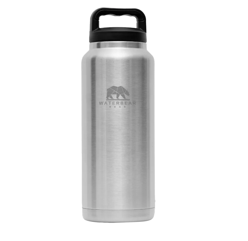 T7 BLACK Termo De Acero Inoxidable Color NEGRO De 36 Oz - Image 1