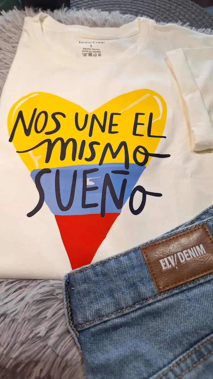 Camiseta Col nos une el mismo sueño - Image 1