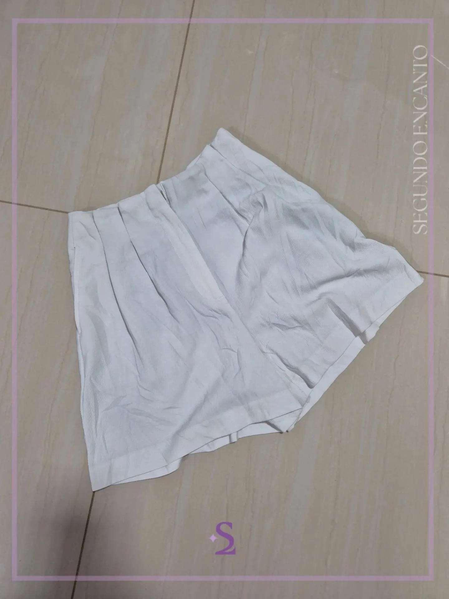 Short blanco xs - Image 1