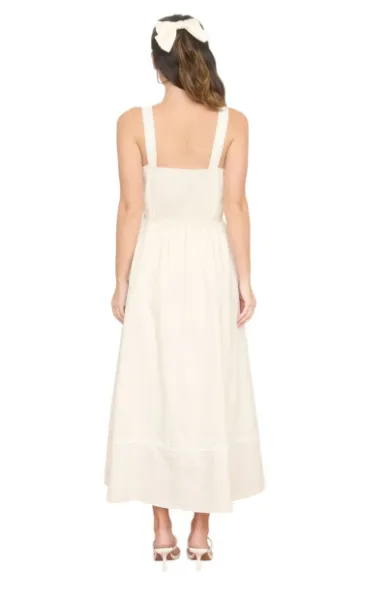 Vestido Mine midi de tirantes para mujer - Image 2