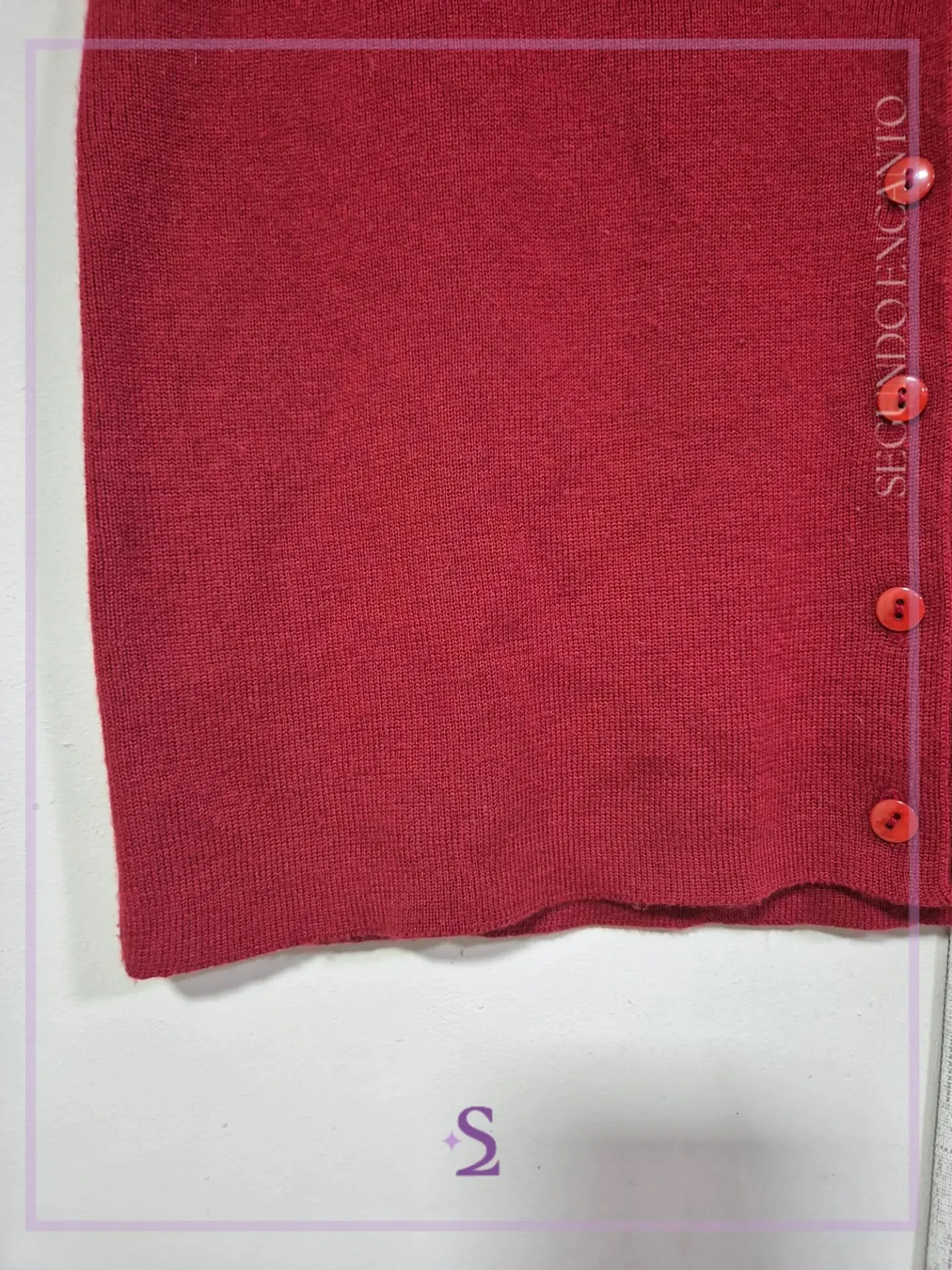 Chaleco color rojo L - Image 6