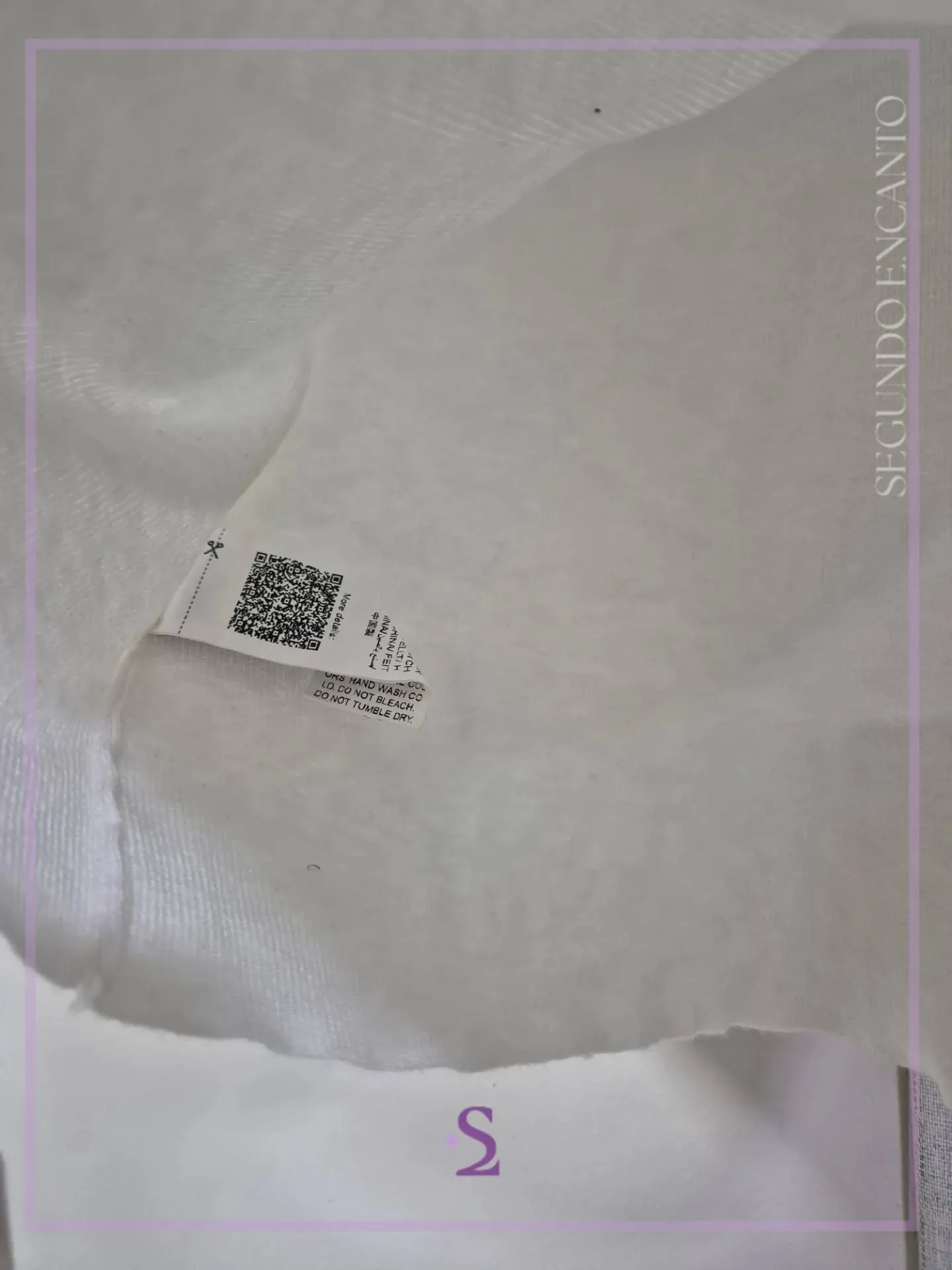 Blusa blanca con hombros descubiertos L - Image 5
