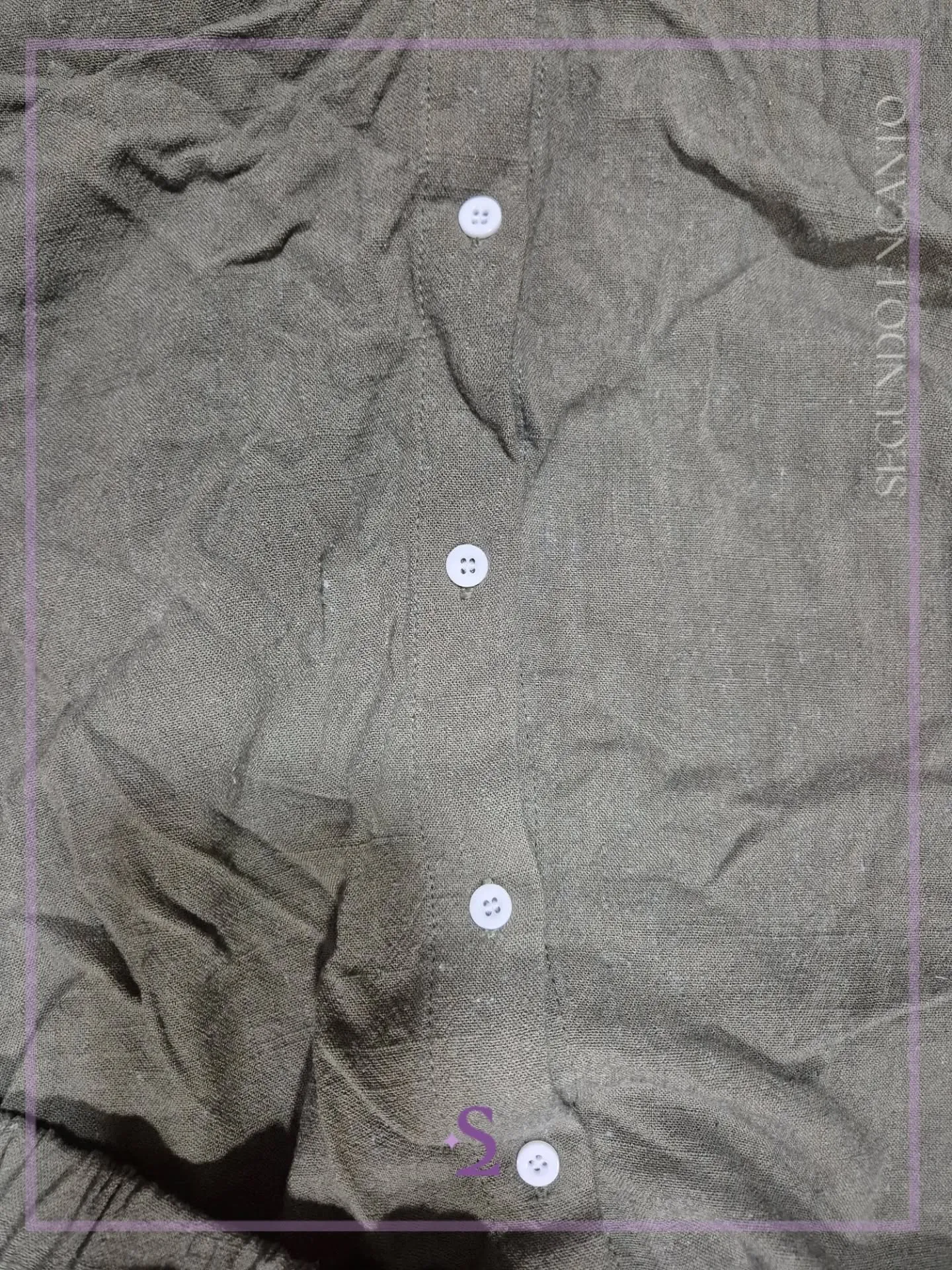 Conjunto verde camisa y short M/L - Image 7
