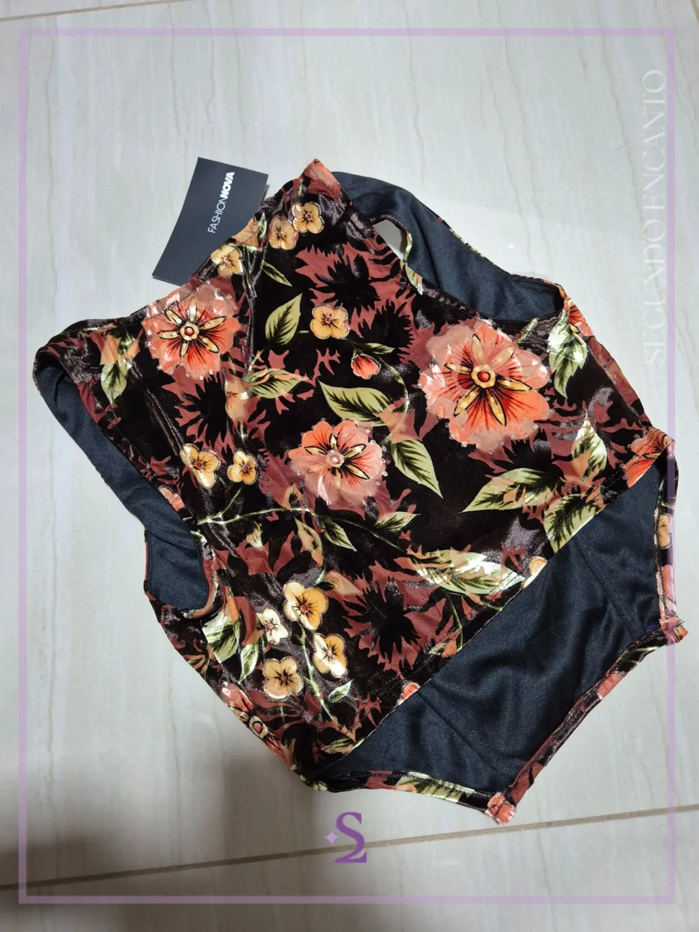 Crop top tipo corset S - Image 4