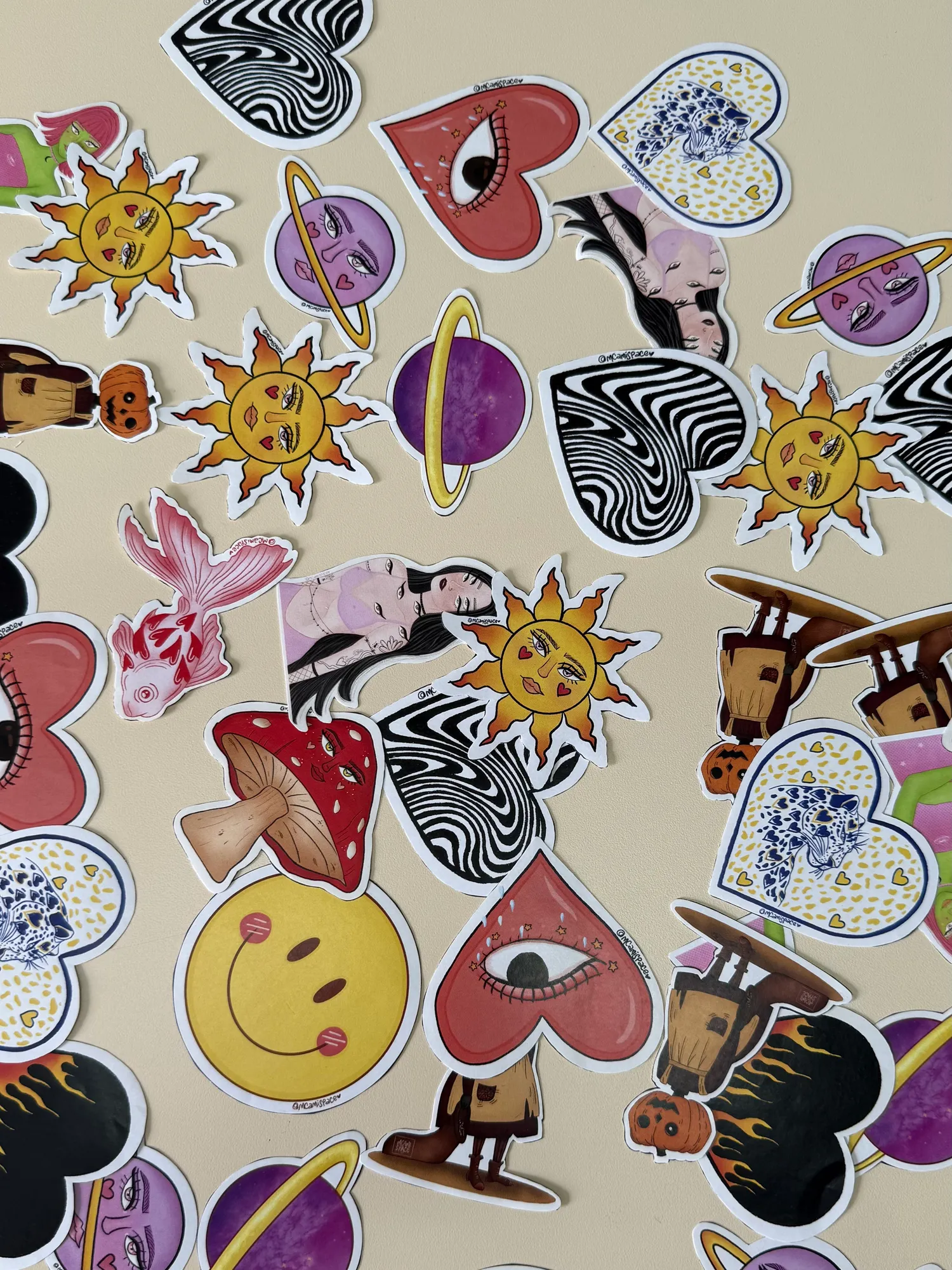 Paquete de 5 stickers adhesivos 💕 - Image 2