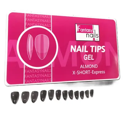 NAILS TIP GEL ALMOND S-SHORT FANTASY NAILS