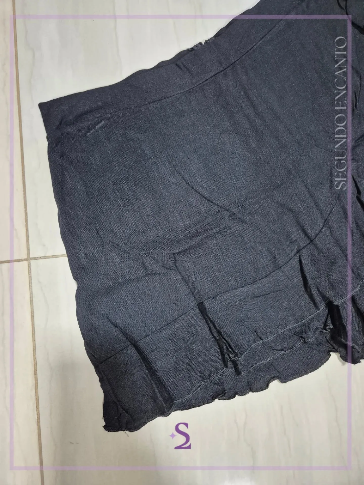 Faldashort M color negro nuevo - Image 5