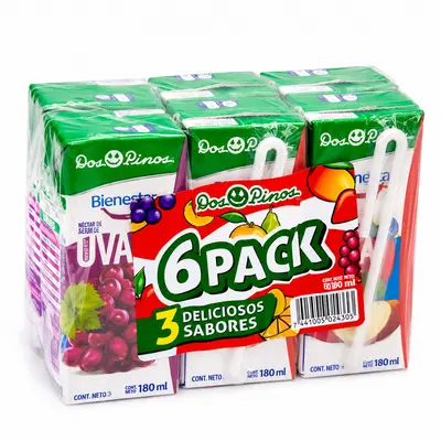 JUGOS SIX PACK BIENESTAR 