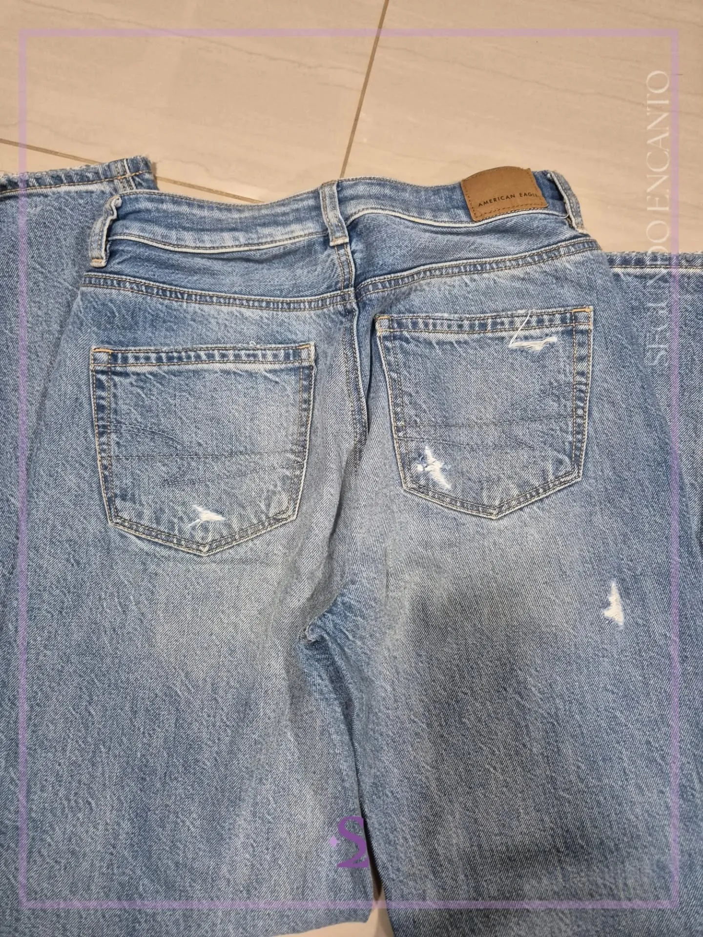 Mom jean XS S American Eagle como nuevo - Image 4