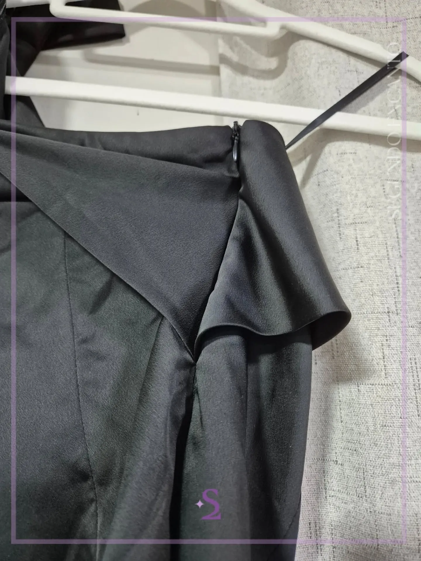 Blusa de un hombro con moño L/M - Image 5