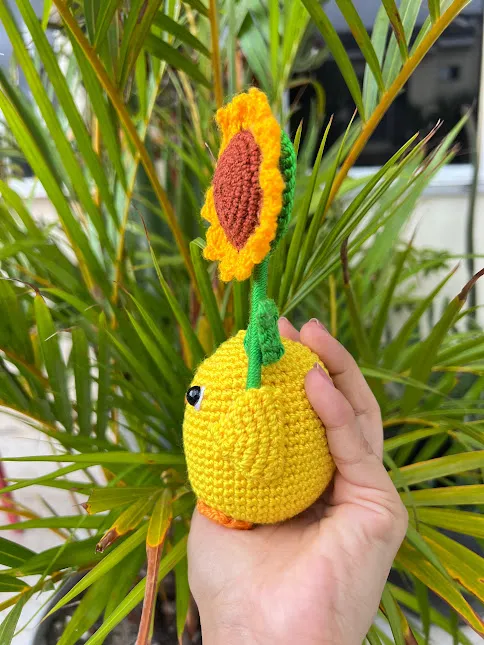 Pollito con Girasol - Image 2