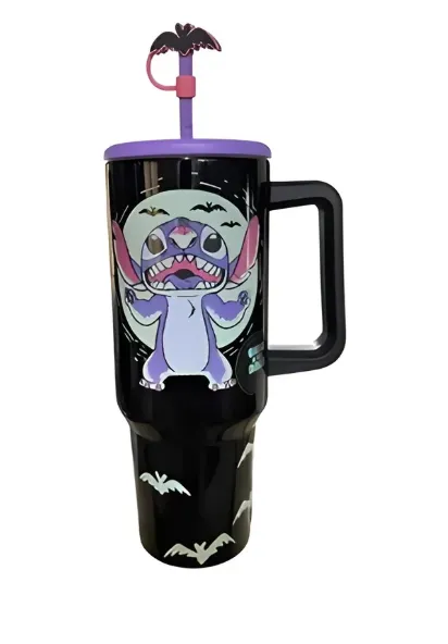 Termo de Stitch Glow in the Dark - 40 oz Halloween - Image 1