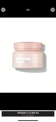 Gel facial hidratante 