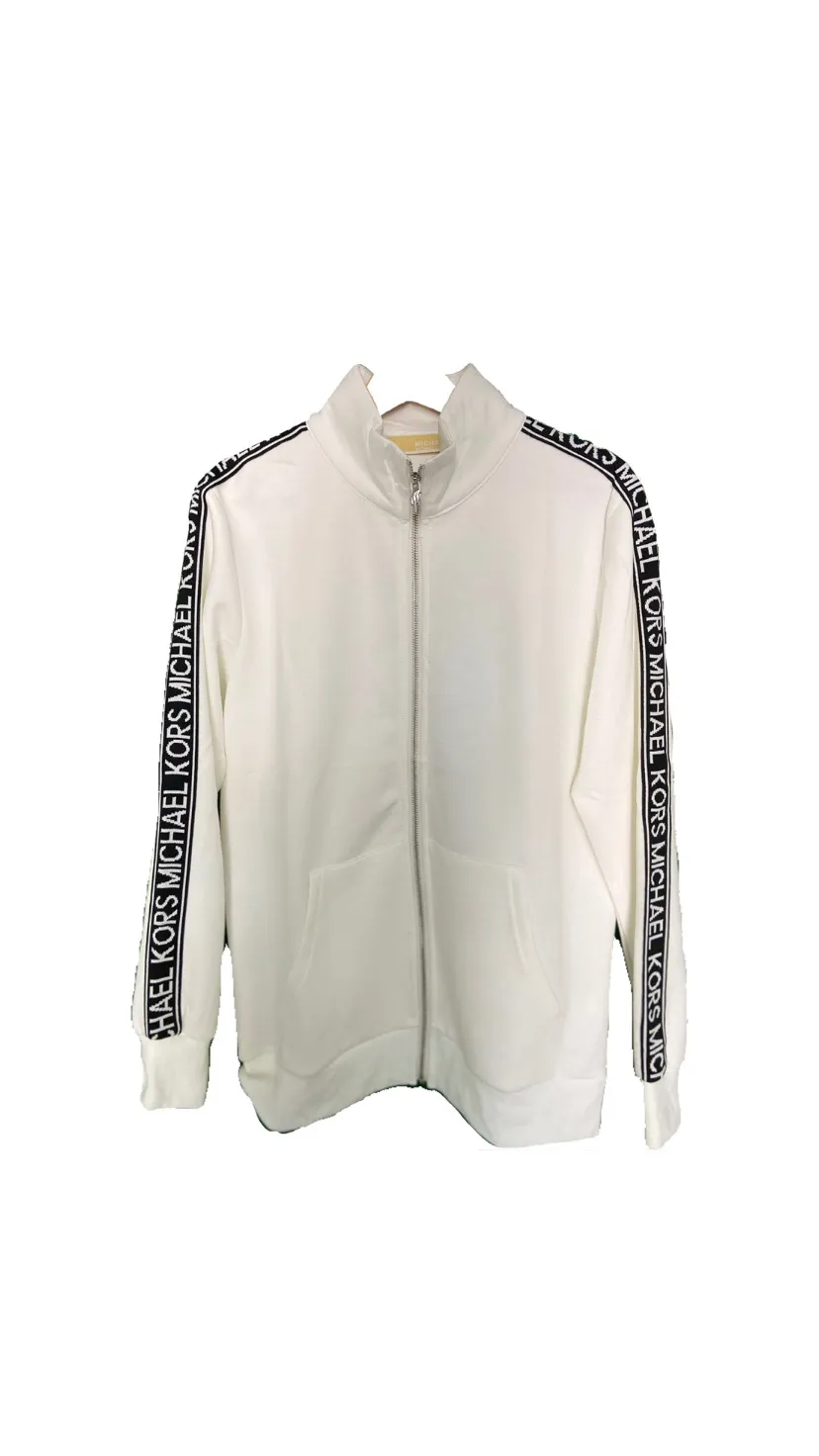 Track Jacket Michael Kors en Blanco Off-White. - Image 1