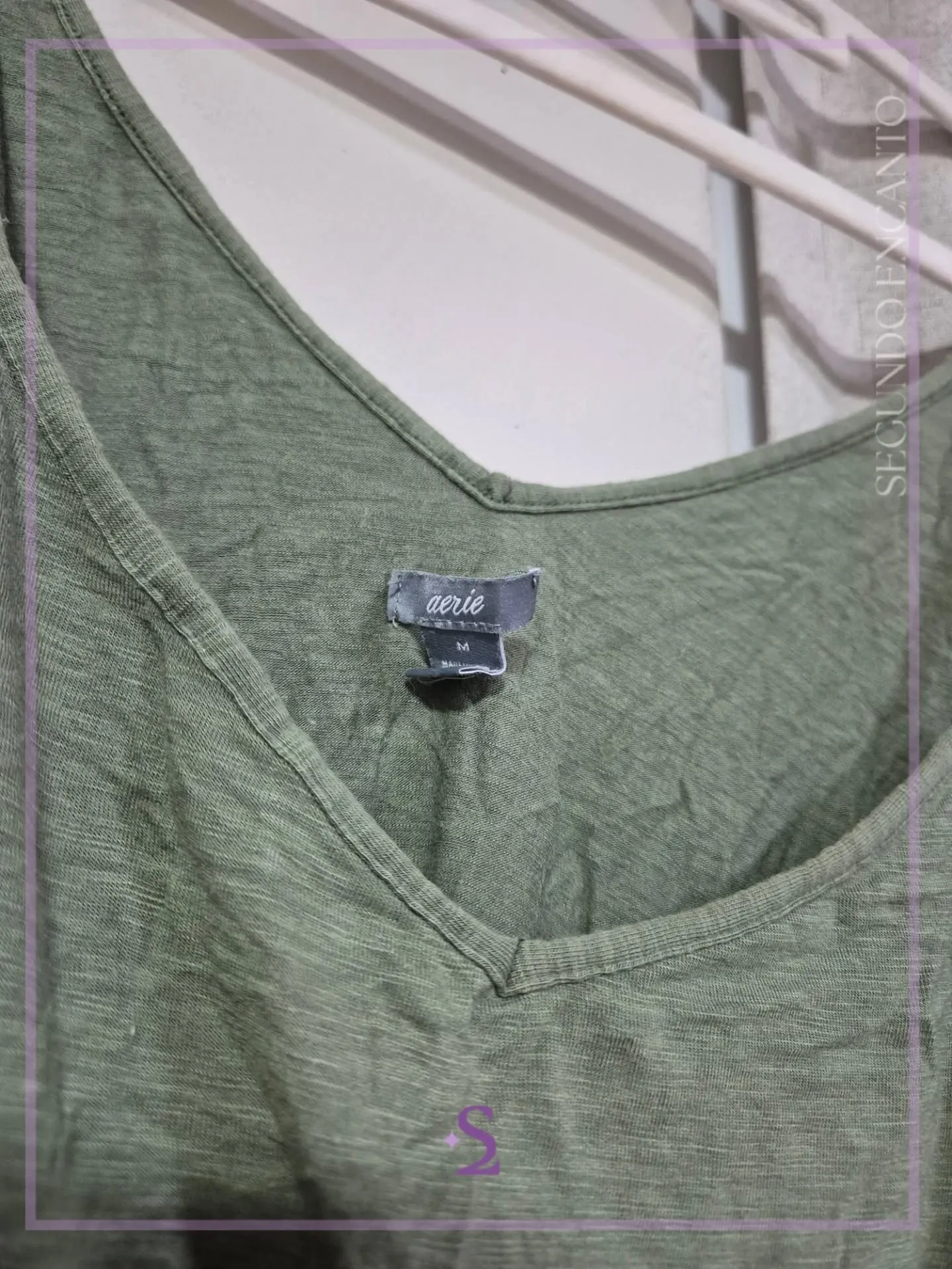 Blusa con hombros descubiertos M - Image 3
