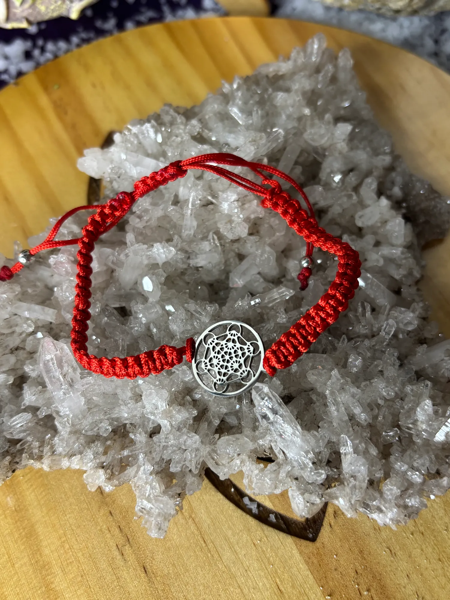 Pulsera Hilo rojo y Metatron - Image 1
