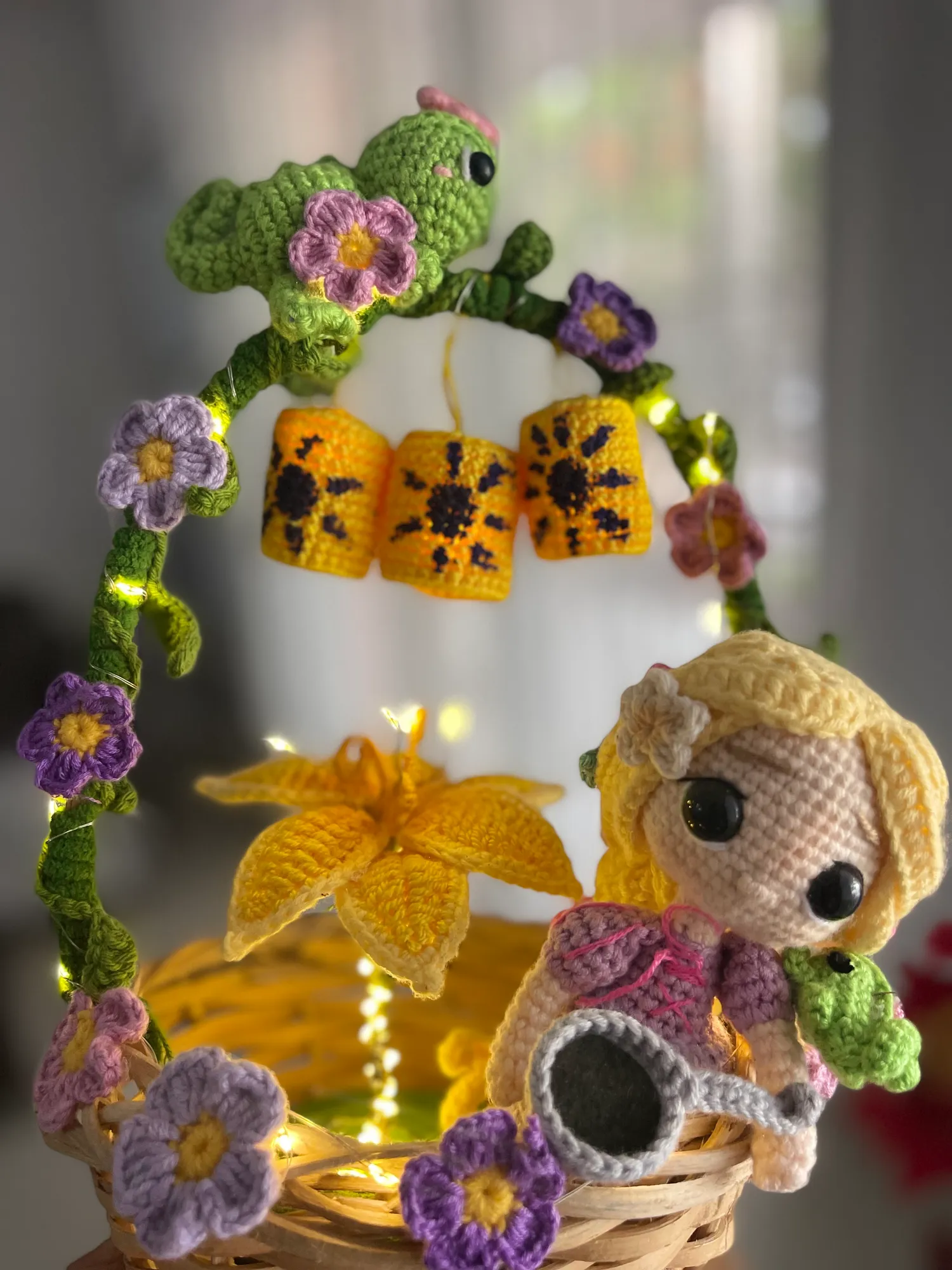 Canasta Princesa Rapunzel 💜👑 - Image 5