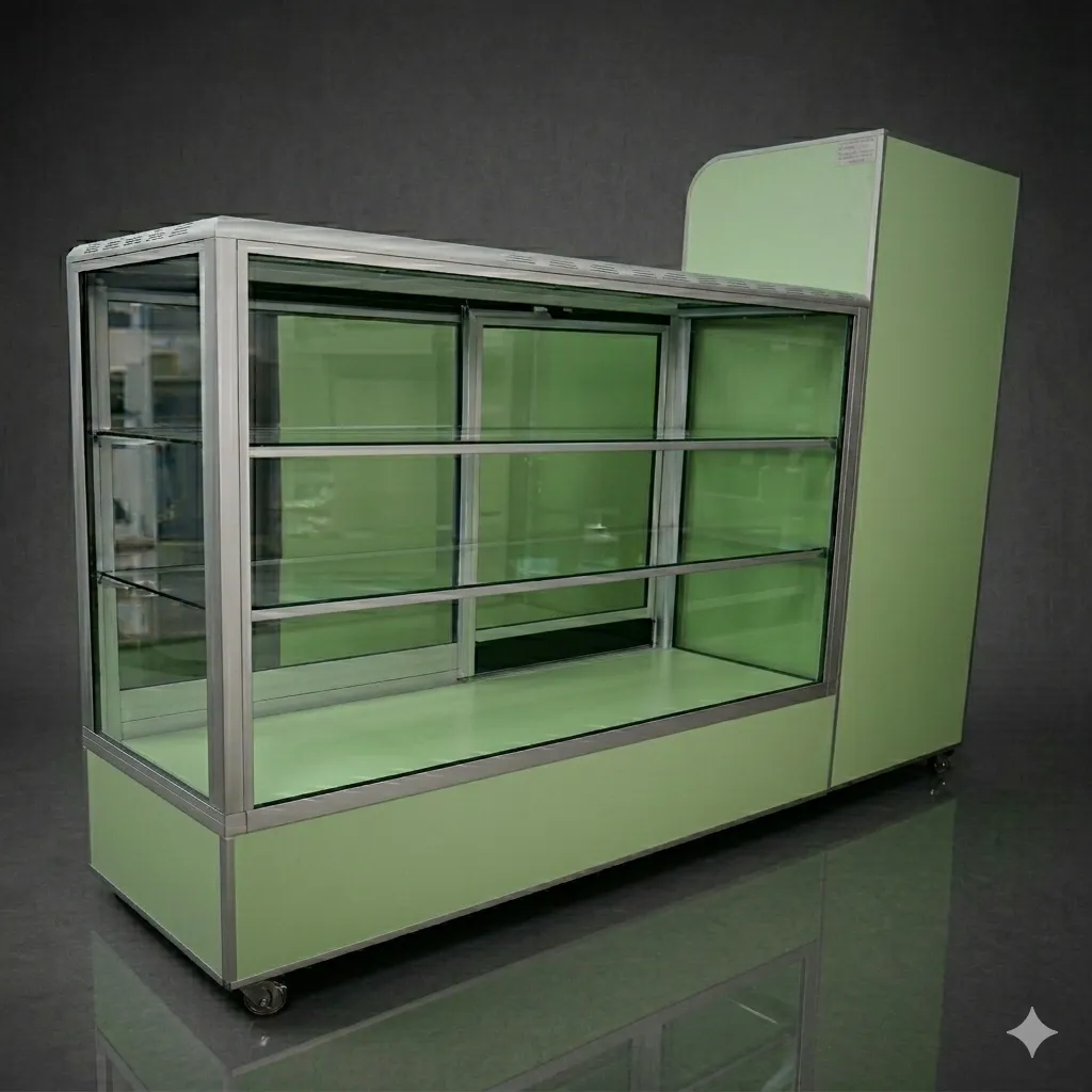 Vitrina mostrador  con modulo de cobro  2 m. de largo sku 4852 - Image 6