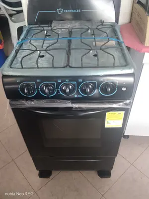Estufa con horno centrales 