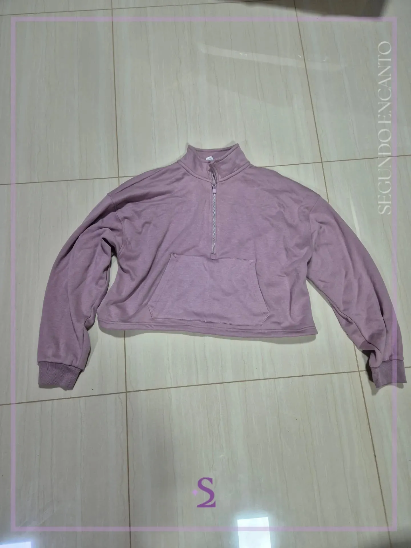 Pullover morado L/XL - Image 1