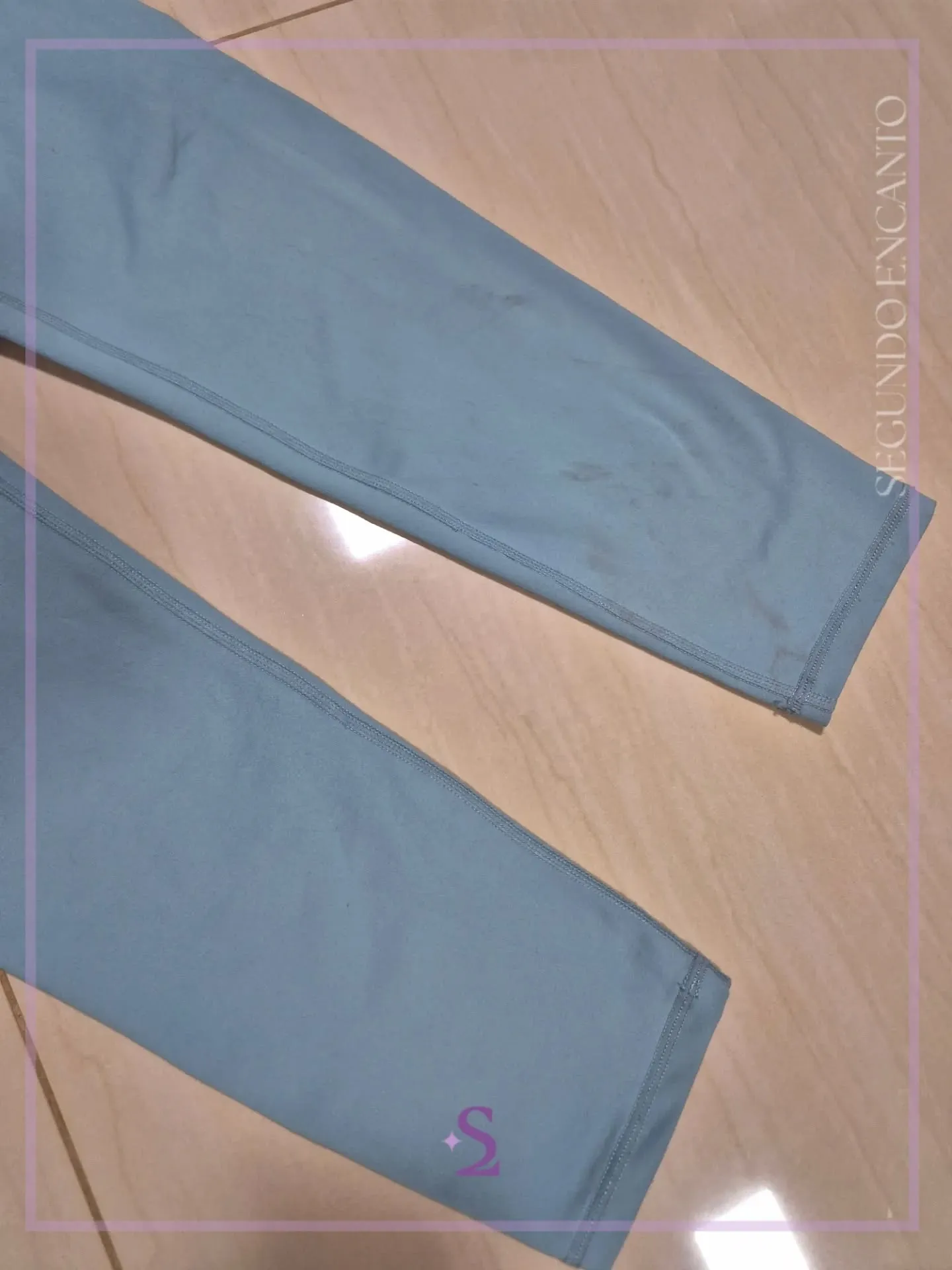 Leggings celestes S M - Image 5
