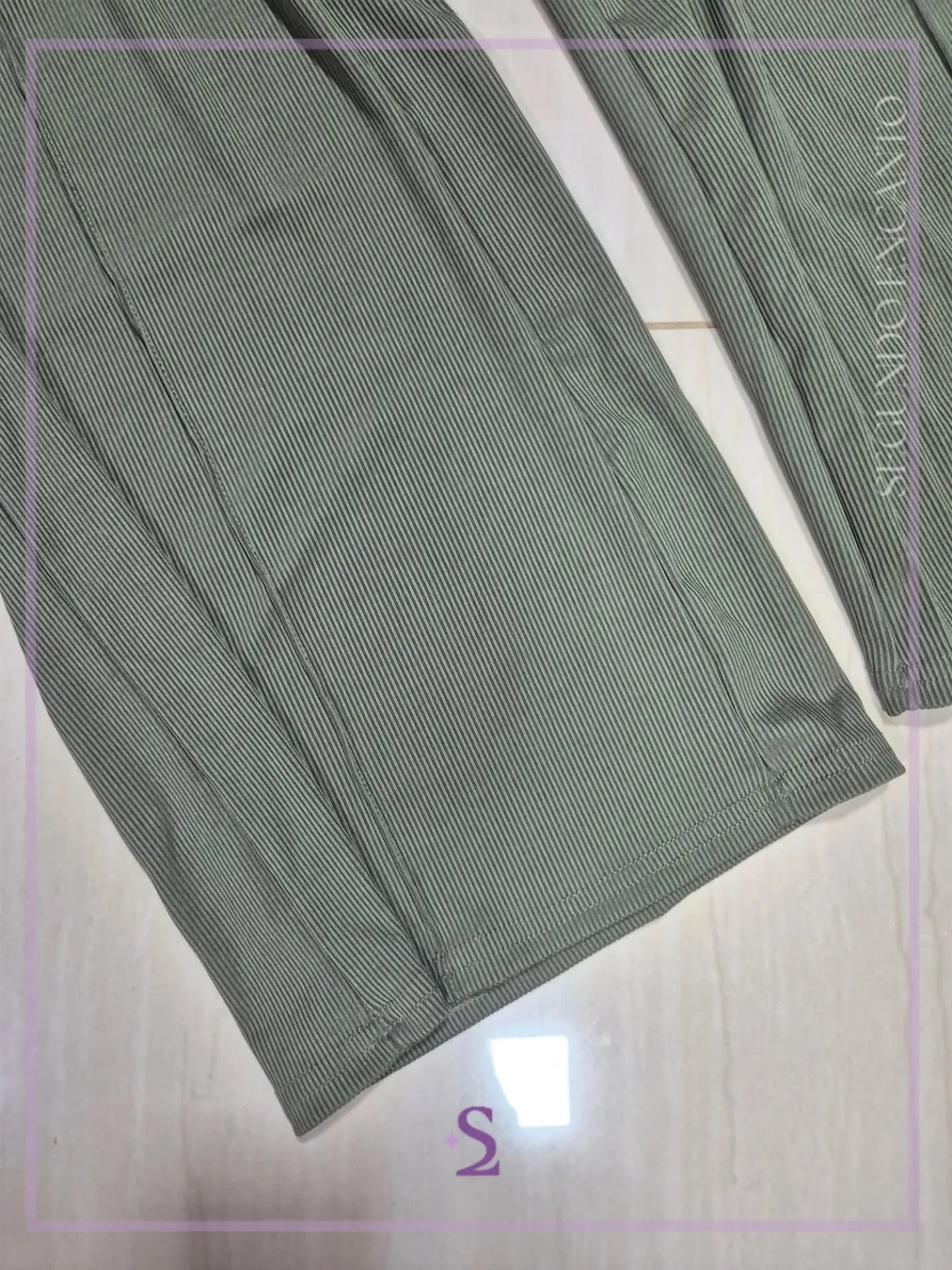 Conjunto verde body y pantalon L - Image 6