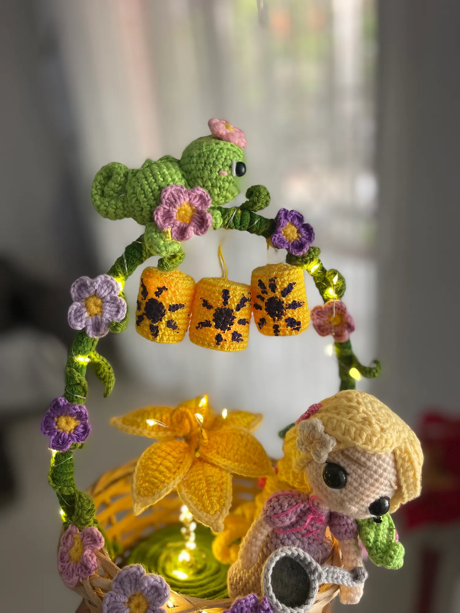Canasta Princesa Rapunzel 💜👑 - Image 3