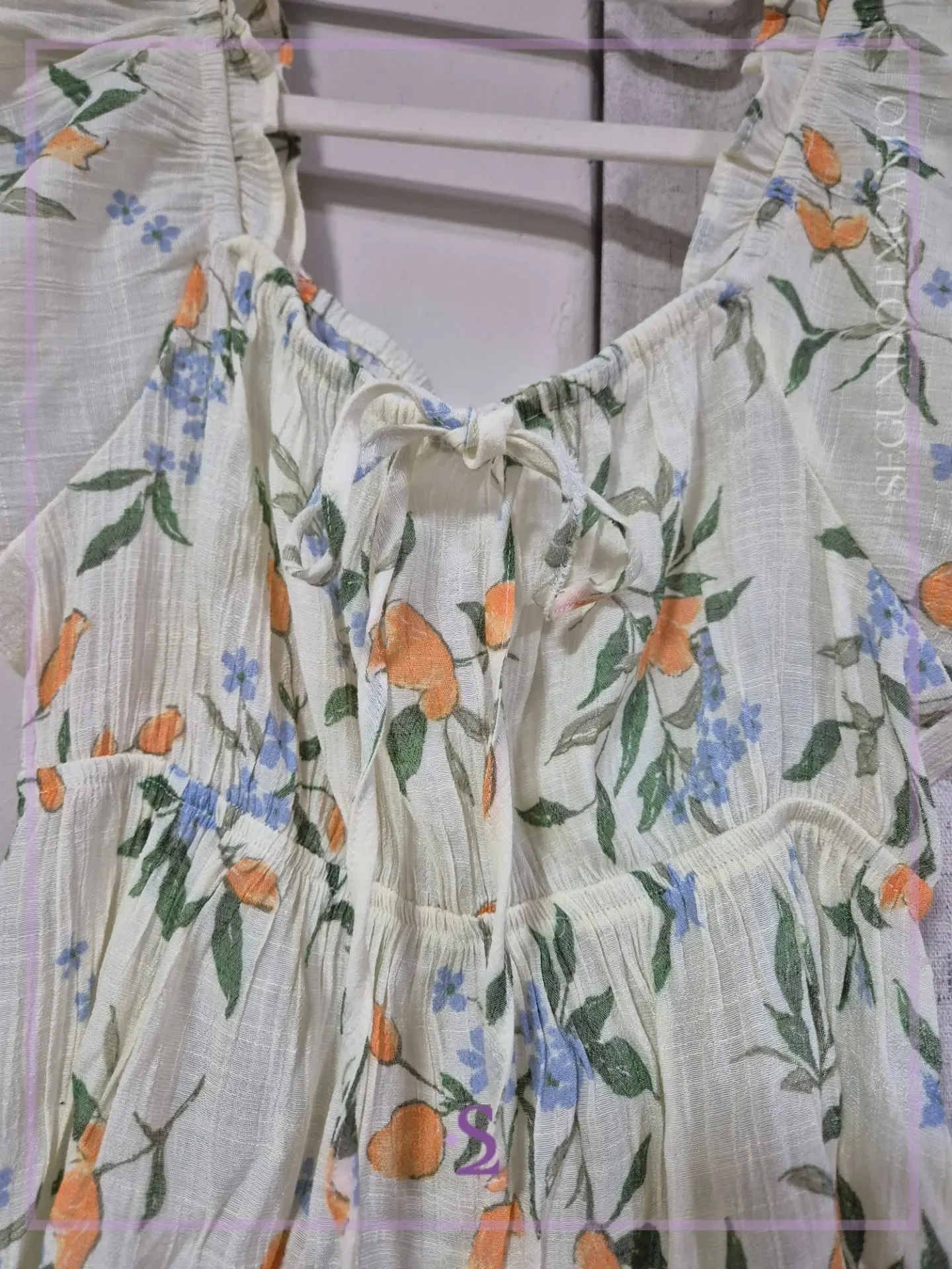 Blusa traslucida con elastico en la cintura S/M - Image 6