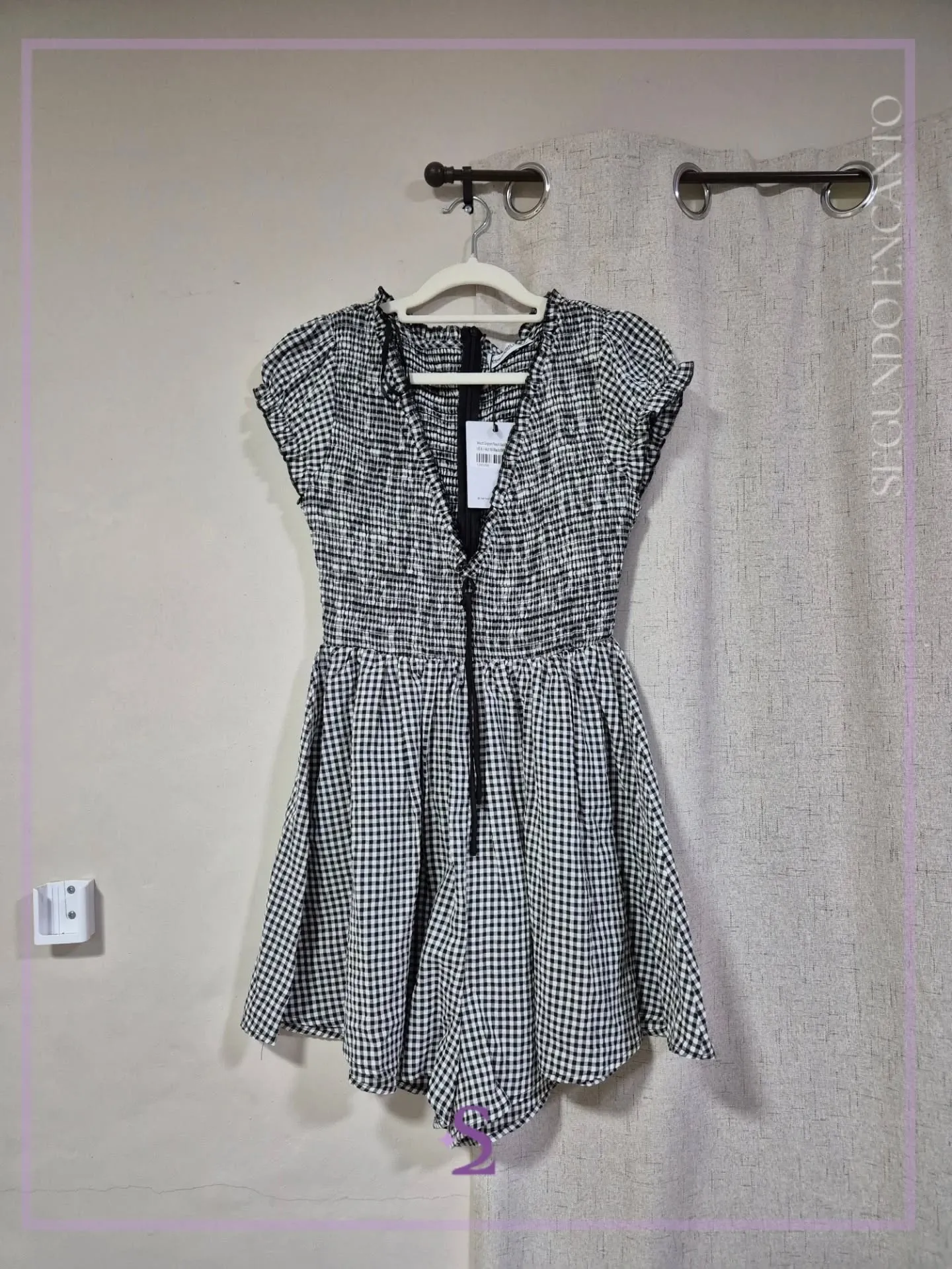 Vestido a cuadros us6 M - Image 1