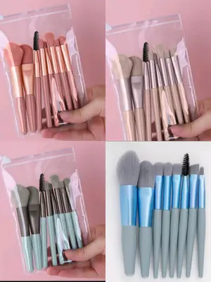 Set de 8 mini brochas