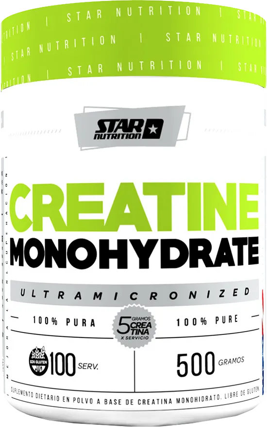 Creatina Monohidrato 500Gs En Pote - Image 1