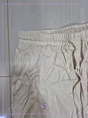 Pantalon casual de lino L