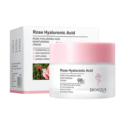 Crema hidratante de rosas Bioaqua