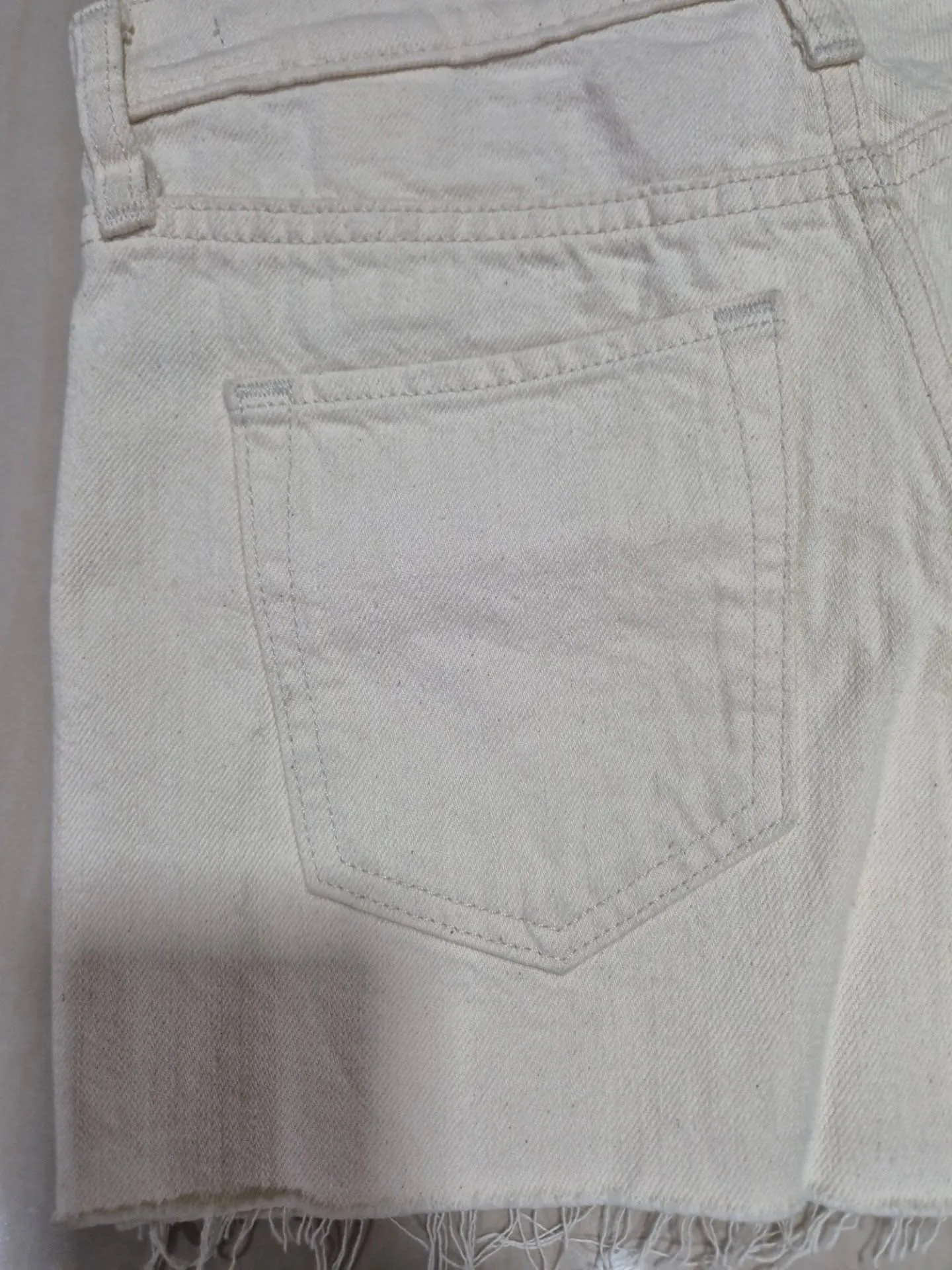 Short blanco Banana Republic talla 24 s - Image 6