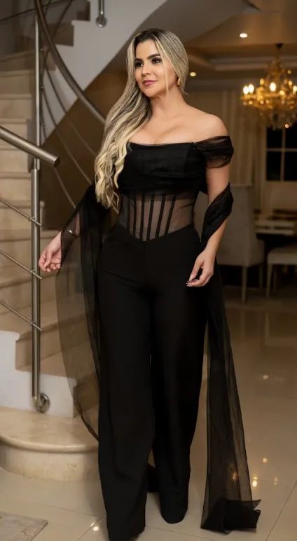 SET PANTALON NEGRO - Image 1