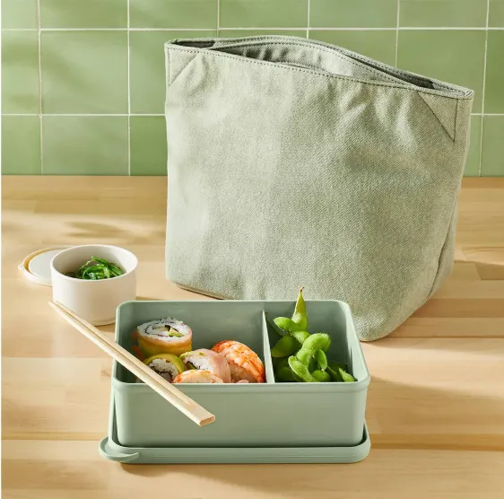 Depósito Figmint de plástico para guardar comida 2 divisiones - Image 3