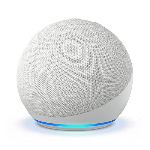 Bocina Inteligente Amazon Echo Dot 5 Generación Con Alexa, Color Blanco Glaciar - Image 1