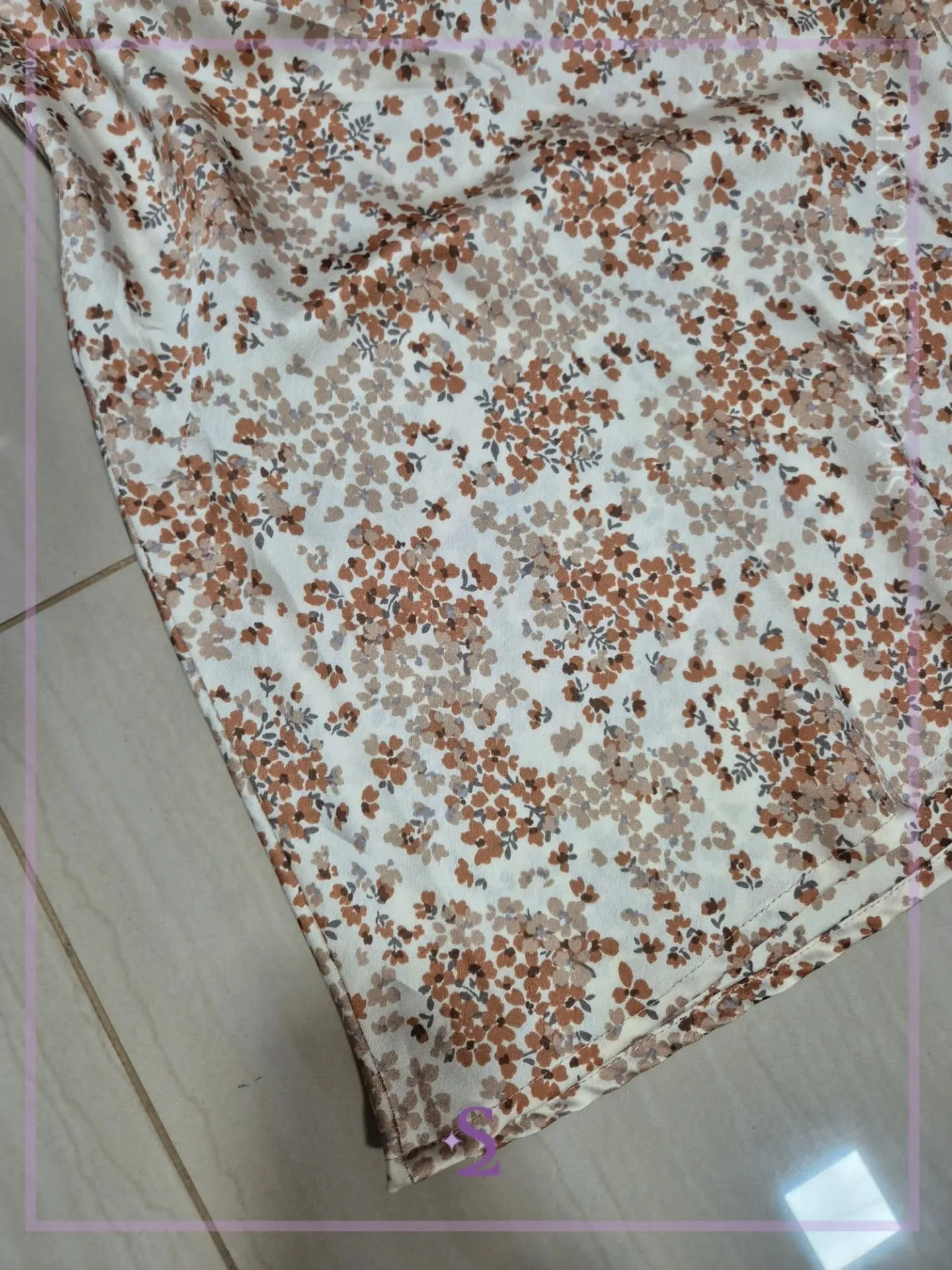 Vestido corto tipo satinado L - Image 4