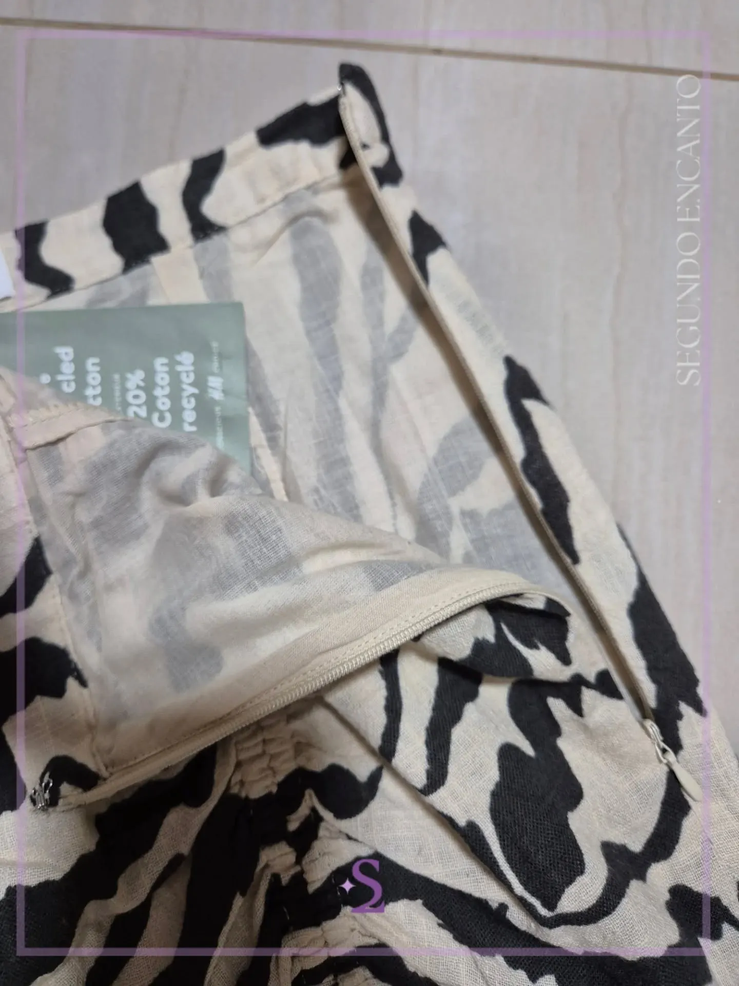 Falda zebra print us6 M - Image 4