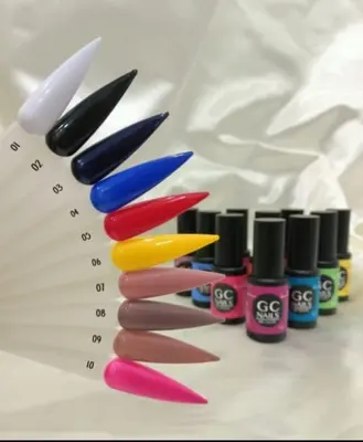 GEL BELCOLOR GC NAILS (001 al 100) PRIMERA PARTE