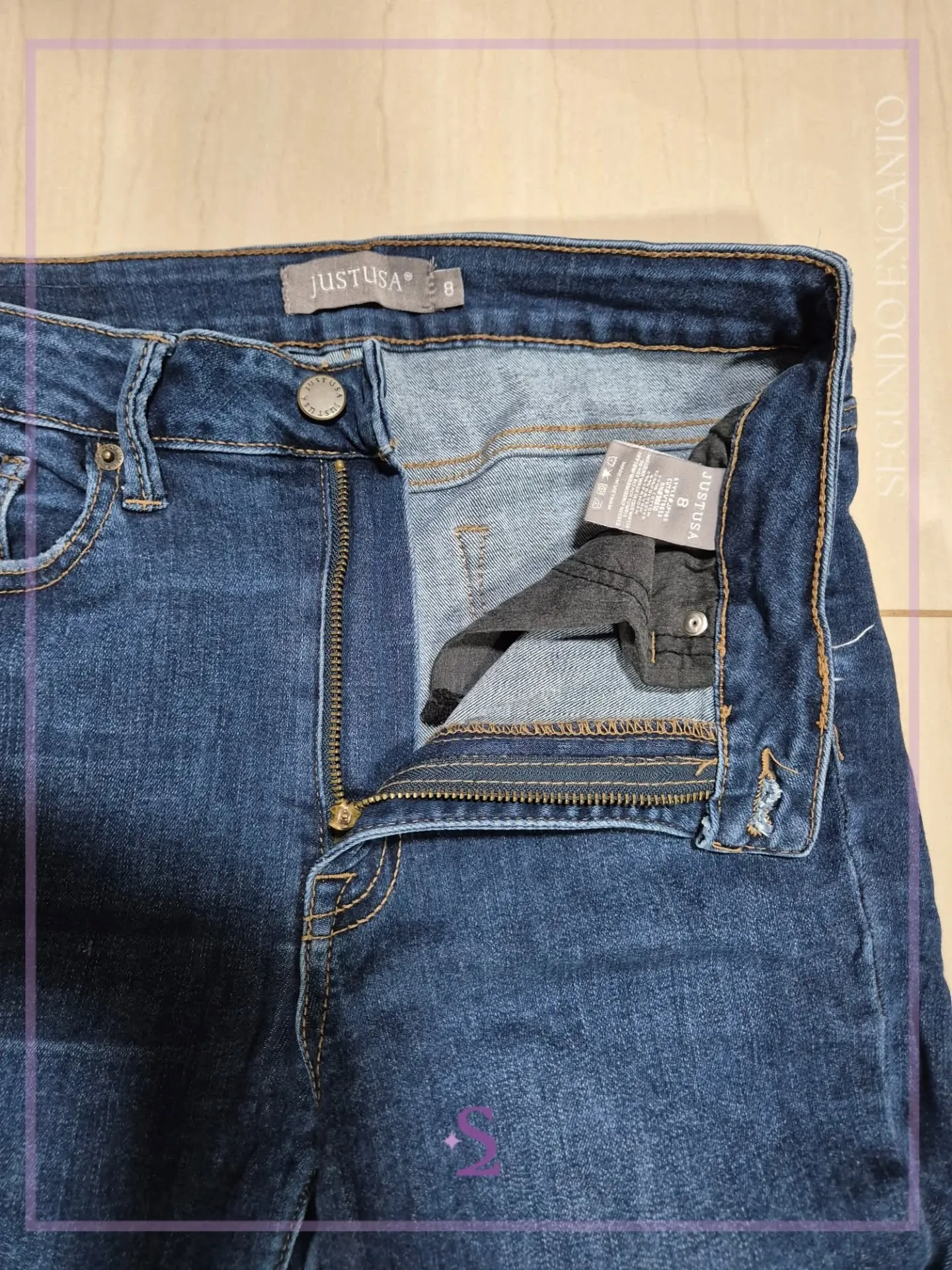 Skinny jeans oscuro M - Image 3
