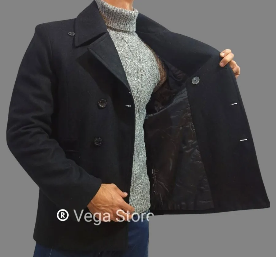 Abrigo negro caballero - Image 2