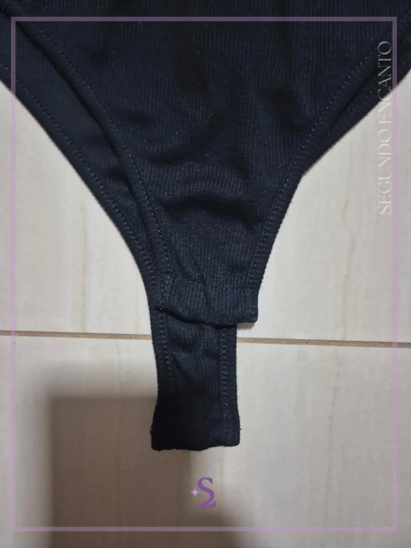 Body negro cuello halter L - Image 5