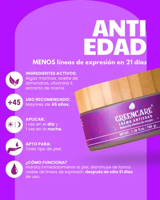 Antiedad 100g.