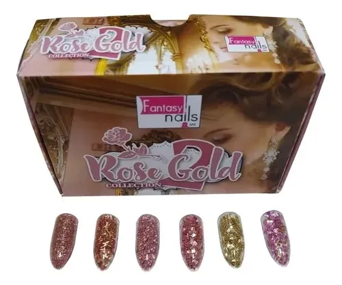 COLECCION ROSE GOLD 2 FANTASY NAILS - imagen 3